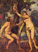 Peter Paul Rubens The Fall of Man Spain oil painting artist